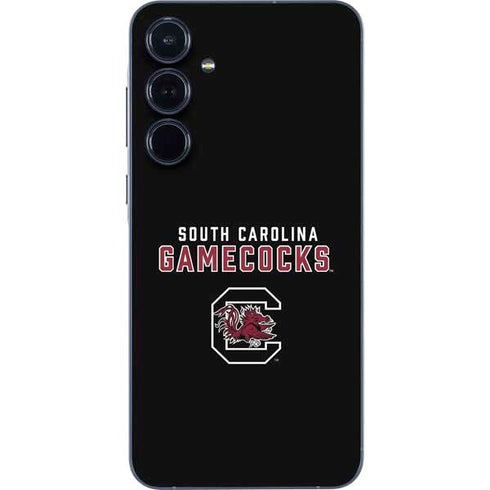 University of South Carolina Gamecocks Black Galaxy A55 5G Skin